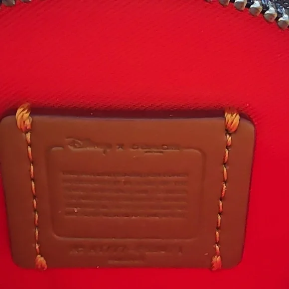 Adorable Disney X Coach Mickey Mouse Ears Coin Wallet 🖤🐭❤️🎁